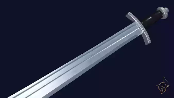 Grossmesser sword with Caroling handle