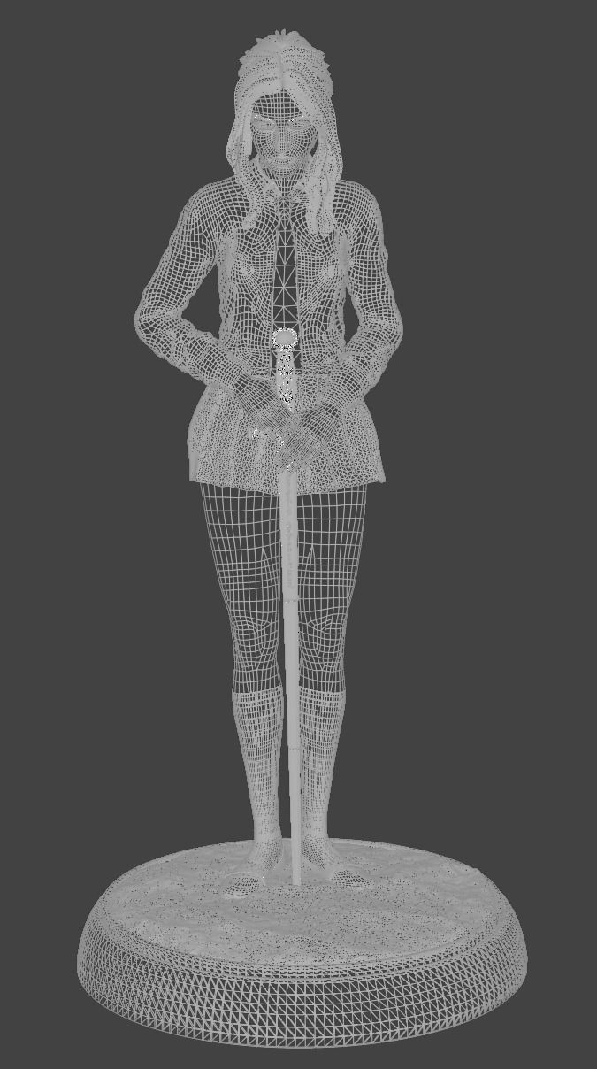 Hermione Solemn - 3D Print 3D print model_2