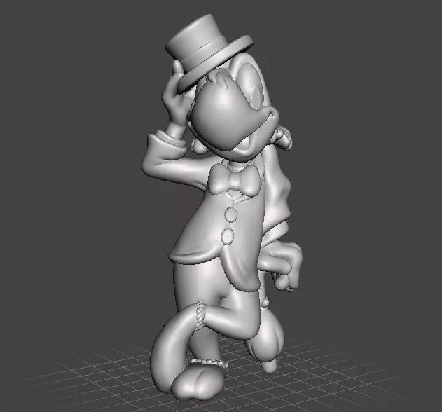 JOSE ZE CARIOCA VINTAGE FIGURE MODEL PARROT CHARACTER 80s 3D print model_0