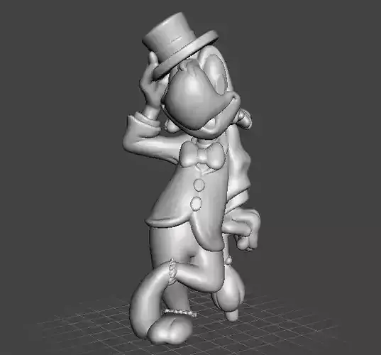 JOSE ZE CARIOCA VINTAGE FIGURE MODEL PARROT CHARACTER 80s 3D print model