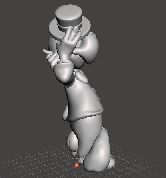 JOSE ZE CARIOCA VINTAGE FIGURE MODEL PARROT CHARACTER 80s 3D print model_3