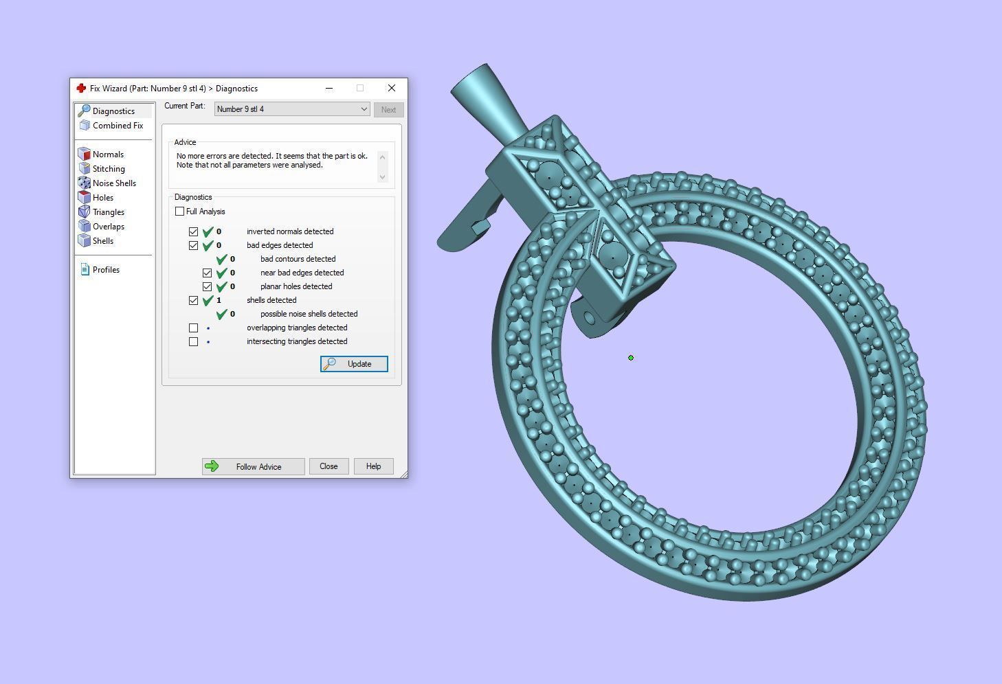 Number 9 3D print model_47