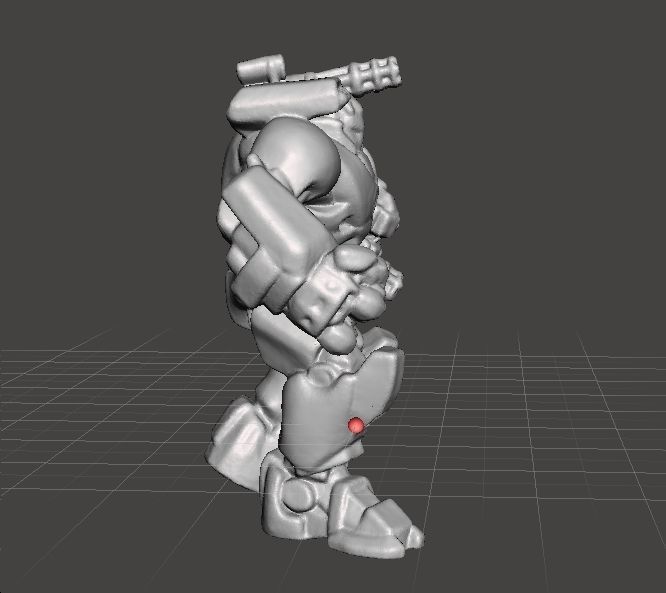 IRONMAN HEAVY DUTY ARMOR HULKBUSTER MINIATURE MODEL SCIFI GAMES 3D print model_3