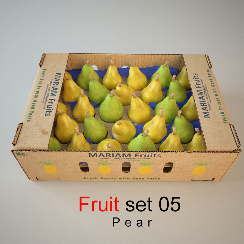 Fruit Set 05 3D model_3