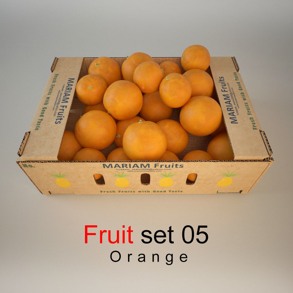 Fruit Set 05 3D model_2