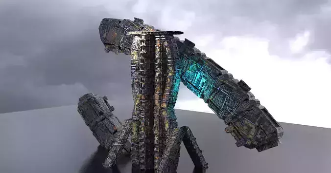 Crashed Engineer ship parts