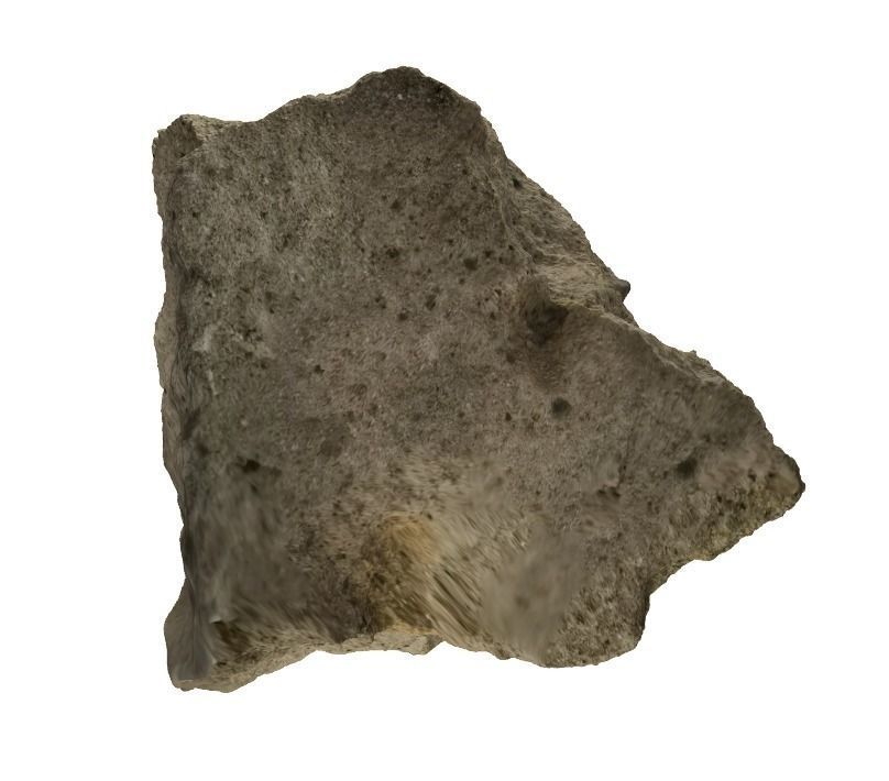 Cement Stone Block 3D Model 3D model_10