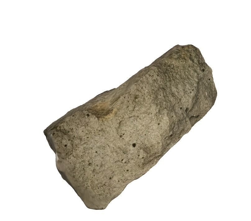 Cement Stone Block 3D Model 3D model_9