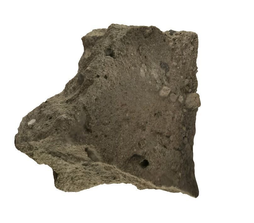 Cement Stone Block 3D Model 3D model_18