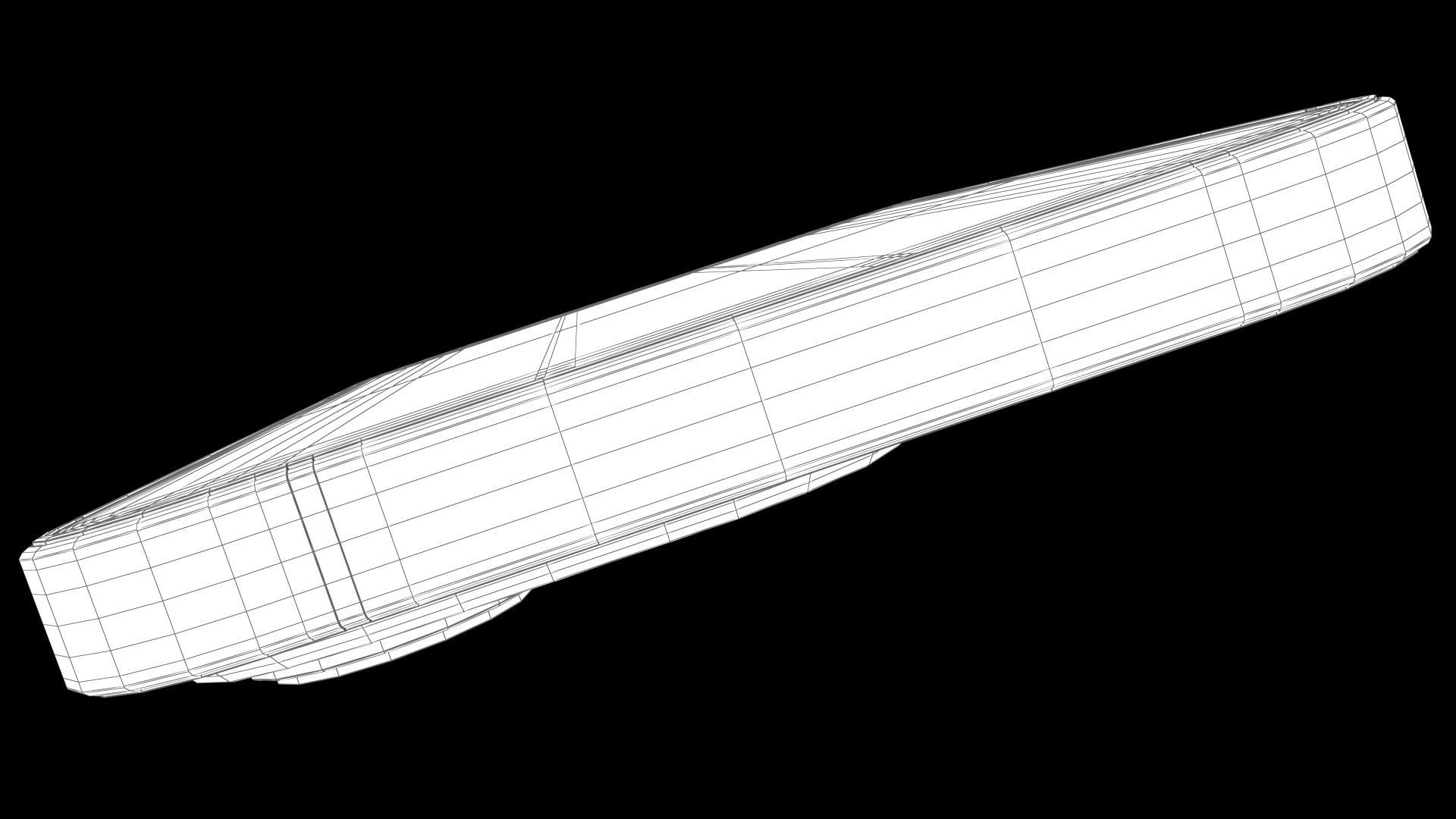 Apple iPhone 15 Pro Black Titanium Low-poly 3D model_33