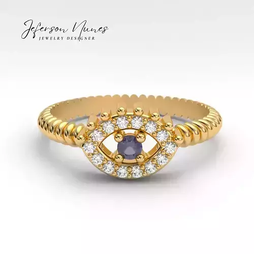 Anel Olho Grego A1016