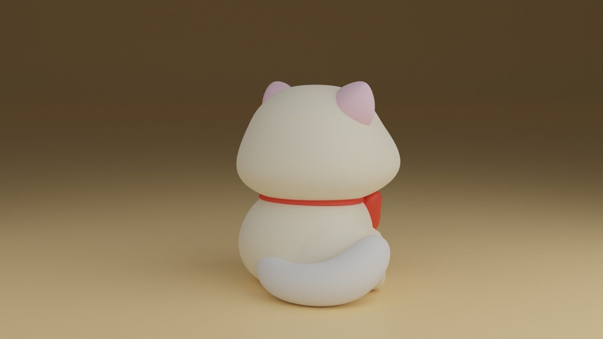 cat stl 3d print model 3D print model_9