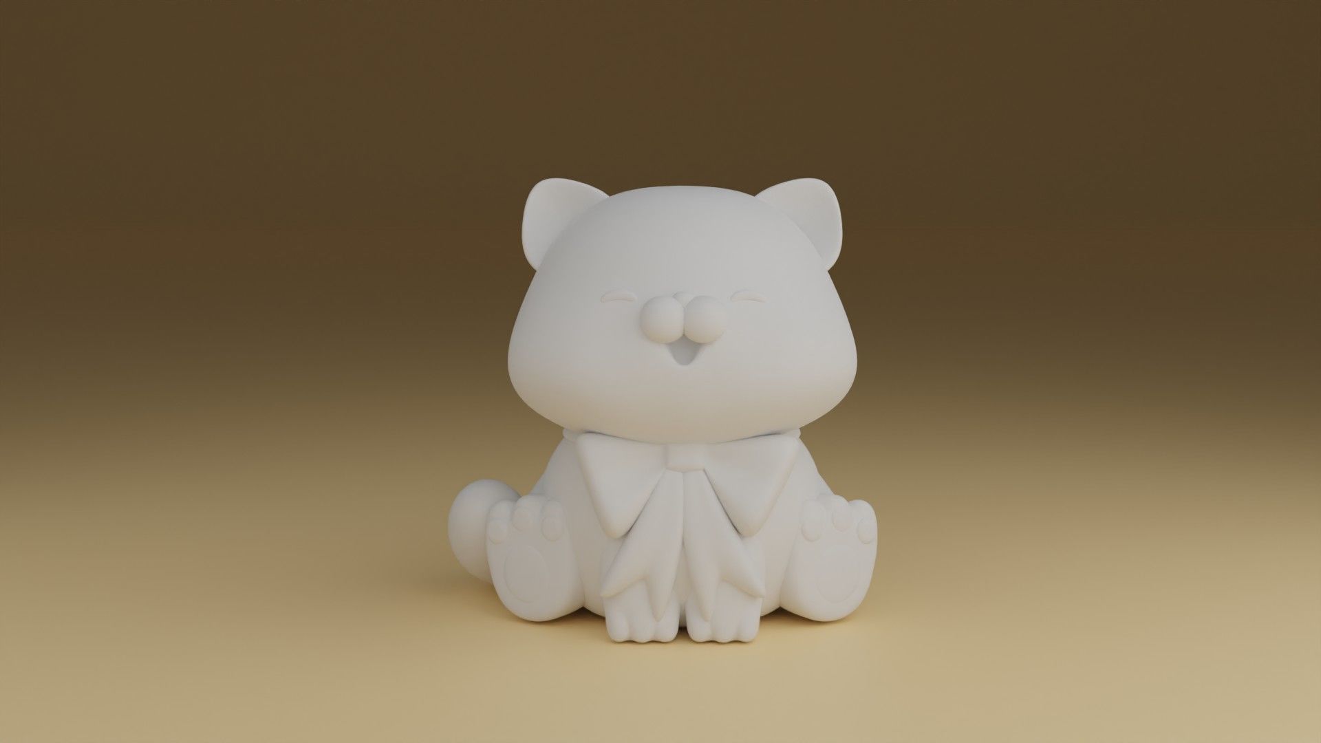 cat stl 3d print model 3D print model_1
