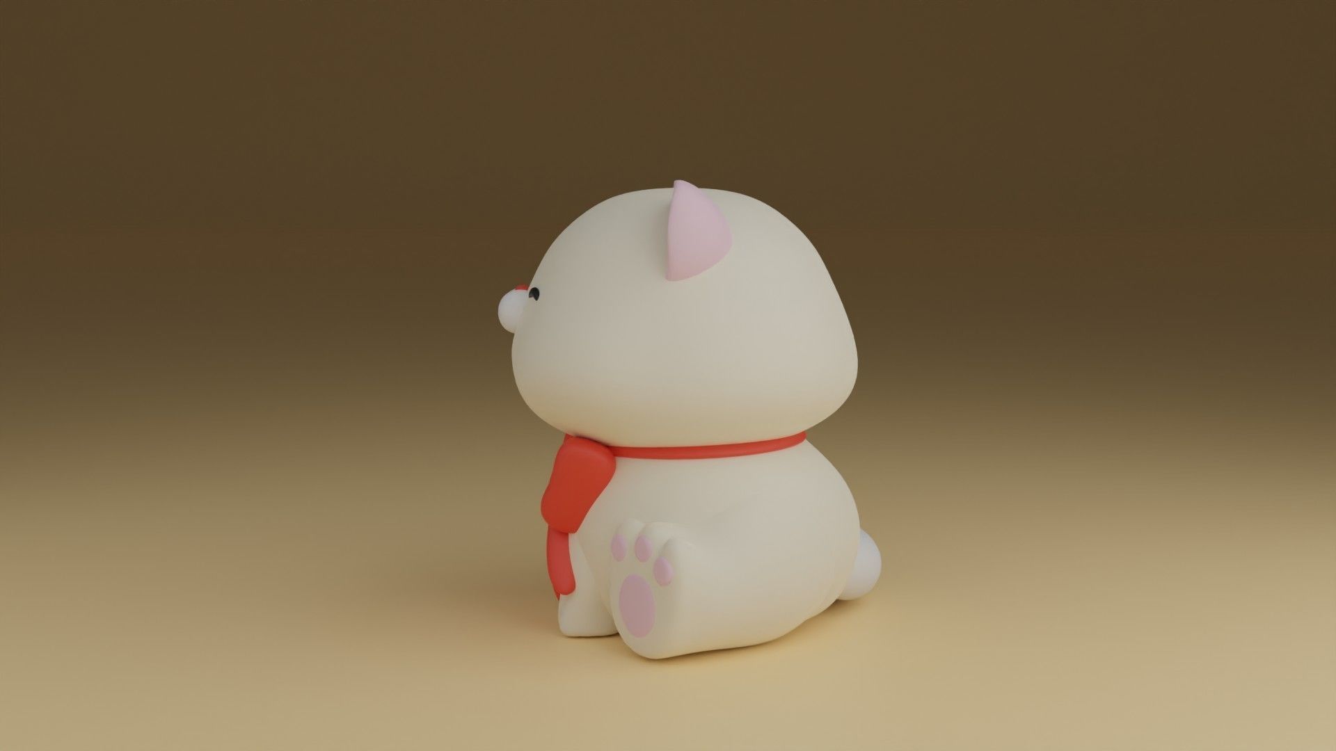 cat stl 3d print model 3D print model_12