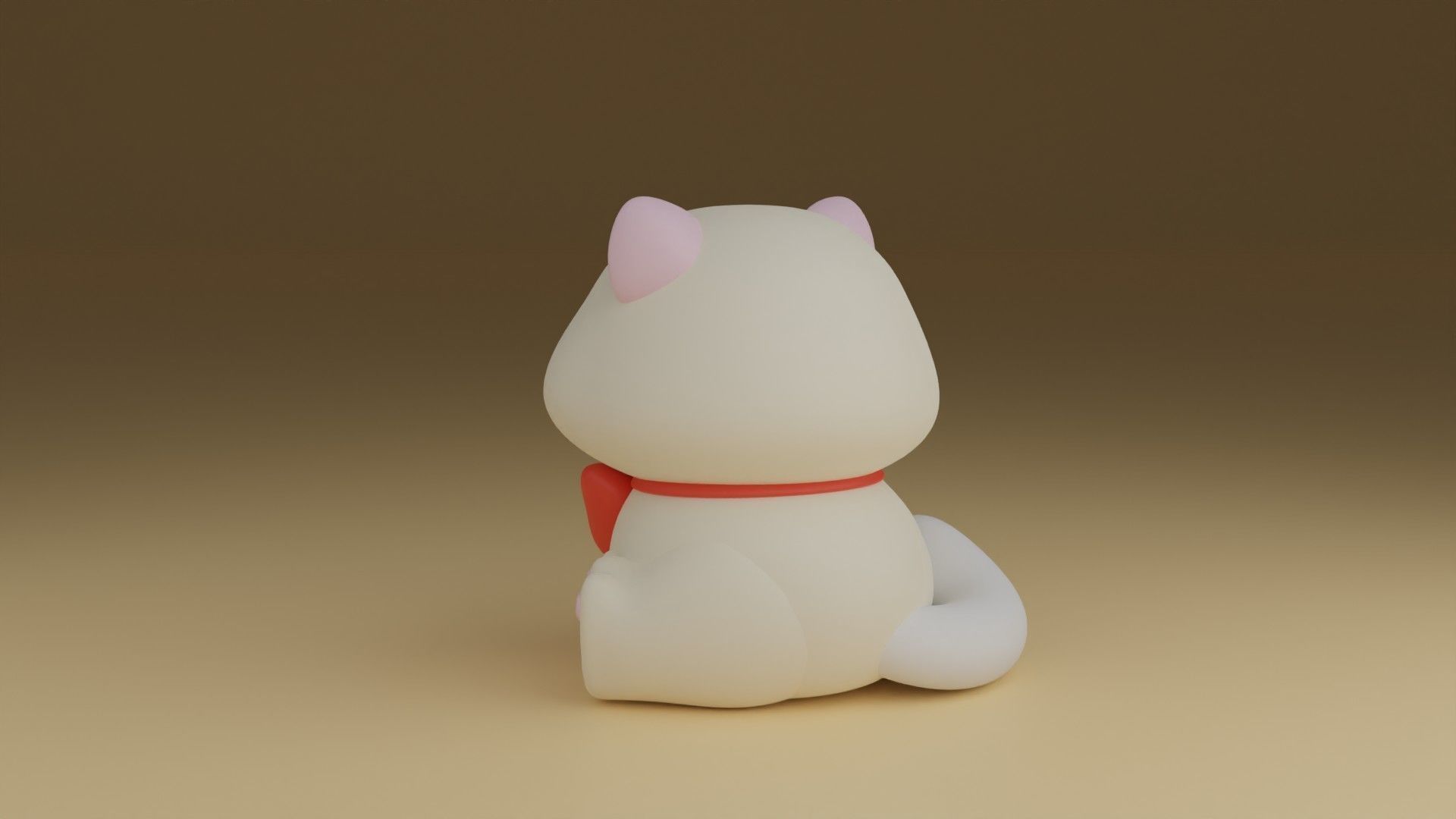 cat stl 3d print model 3D print model_11