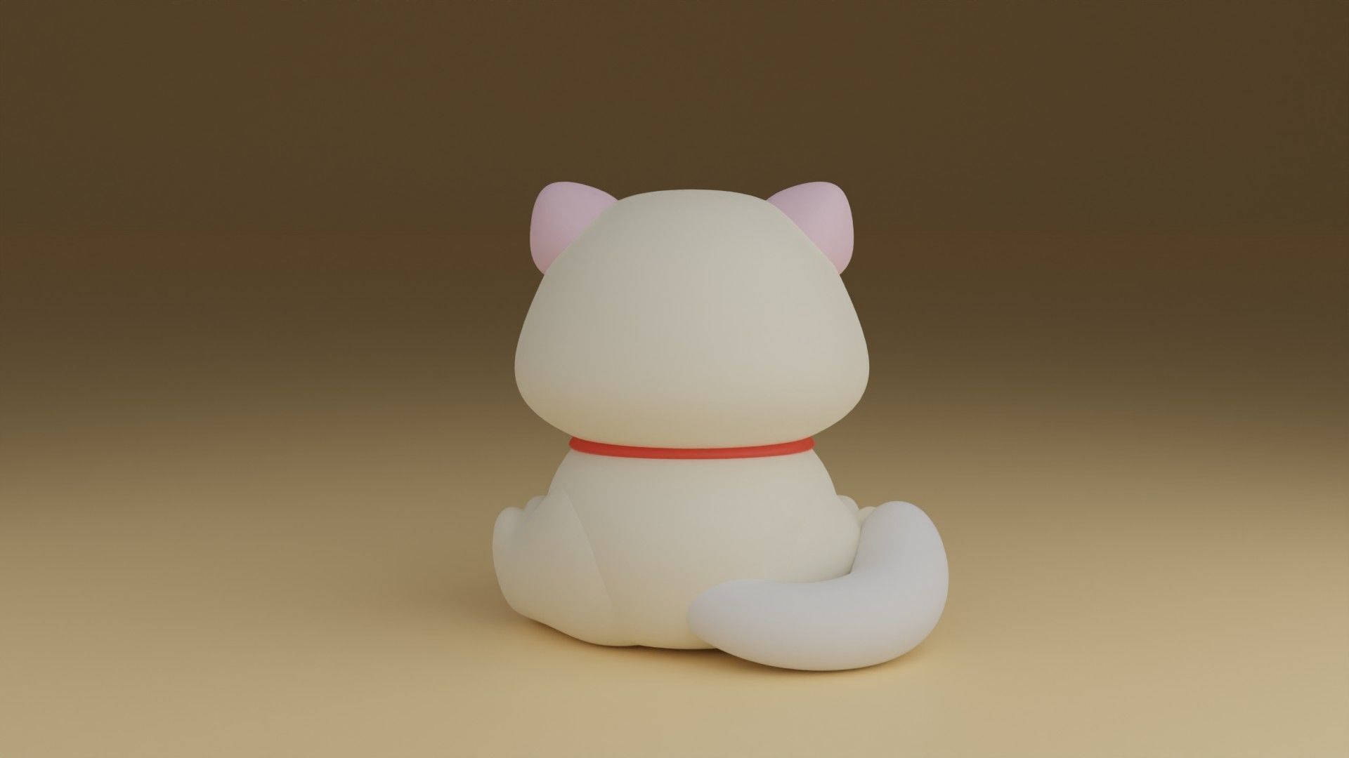 cat stl 3d print model 3D print model_10