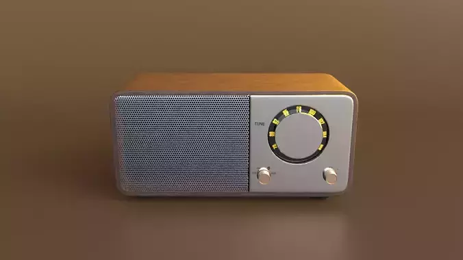 Vintage style radio with Bluetooth connectivity