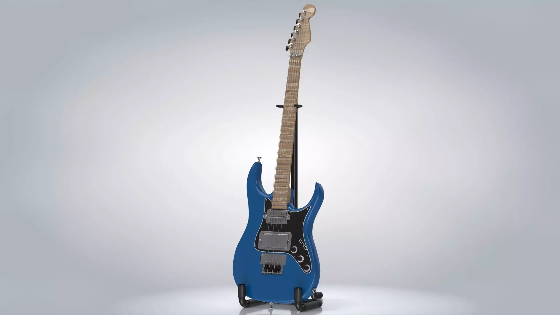 Electric Guitar V4 Low-poly 3D model