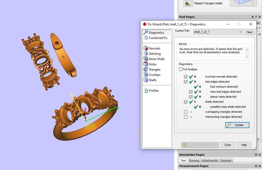 Ring and Earrings 3D print model_5