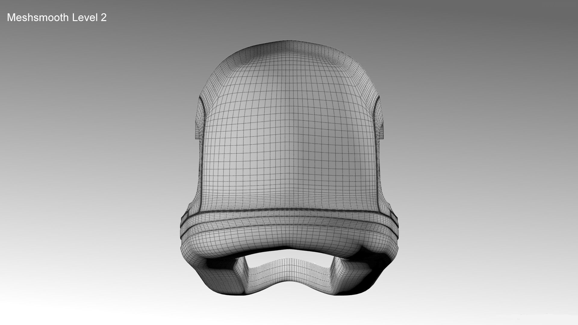 First Order Stormtrooper Helmet Free low-poly 3D model_7