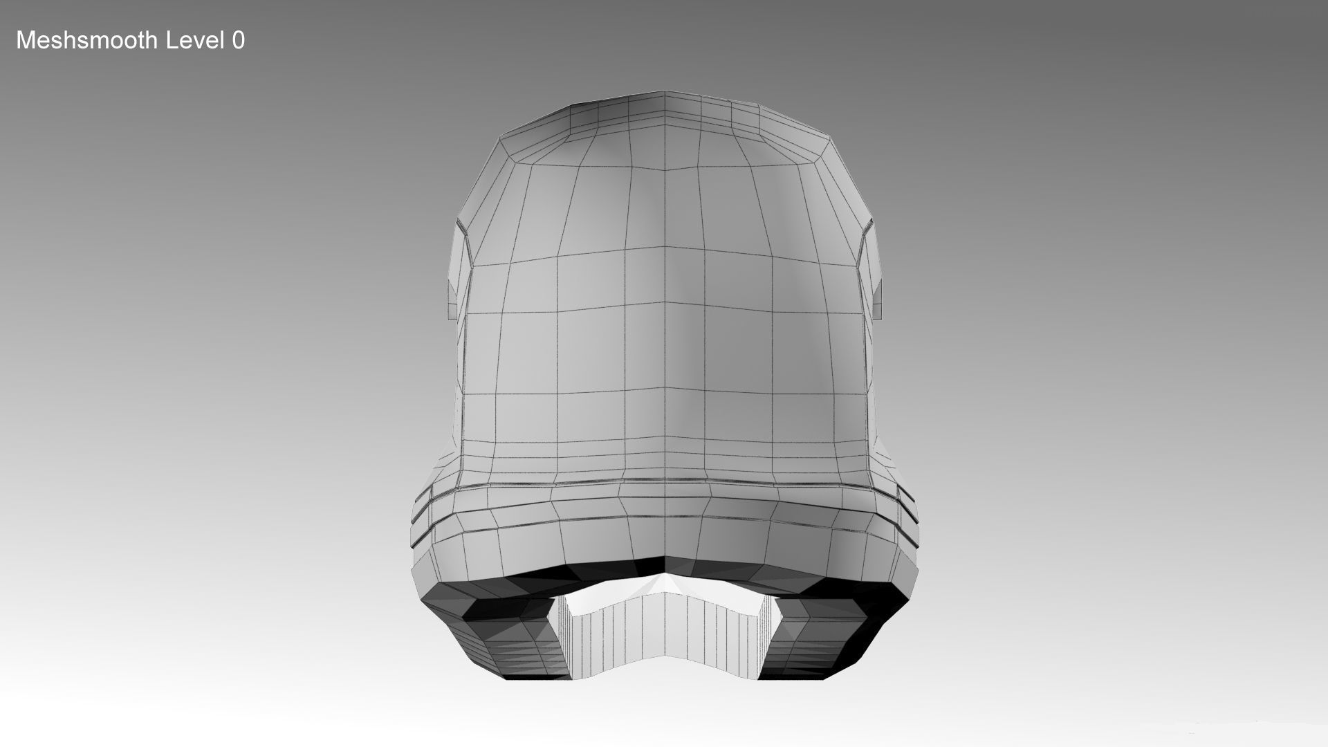 First Order Stormtrooper Helmet Free low-poly 3D model_11