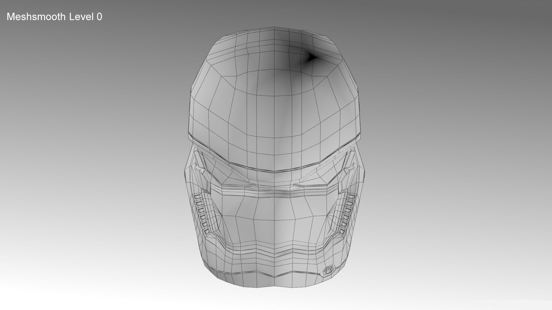 First Order Stormtrooper Helmet Free low-poly 3D model_10