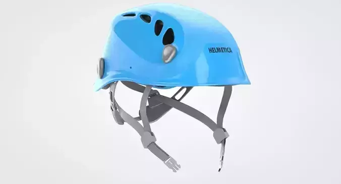 Bike Helmet Low-poly 3D model