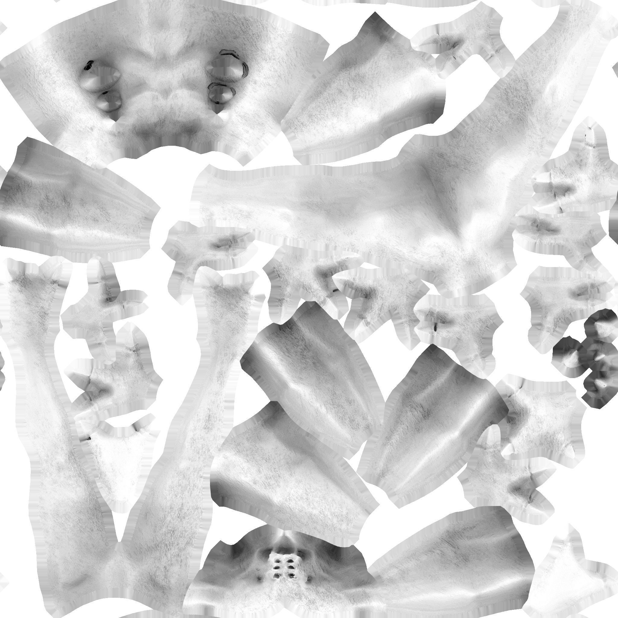 Mutant spider man Low-poly 3D model_6