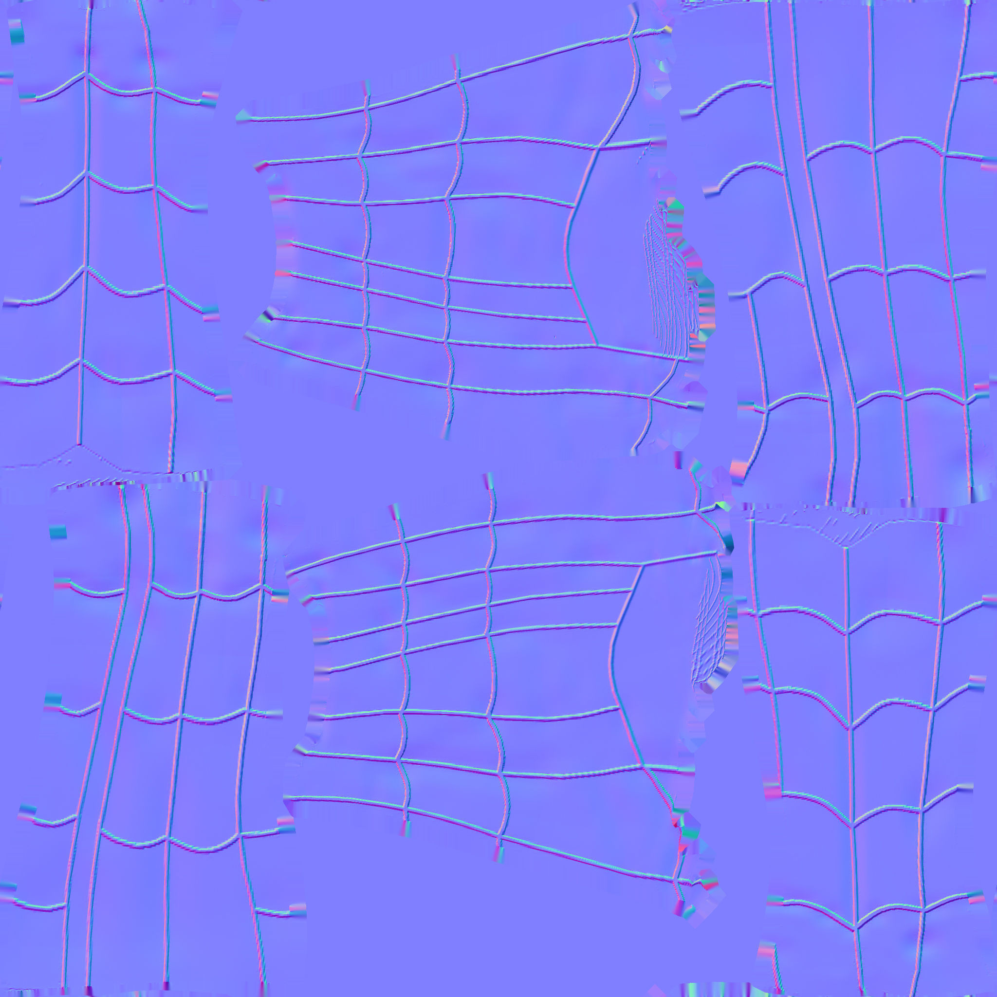 Mutant spider man Low-poly 3D model_10