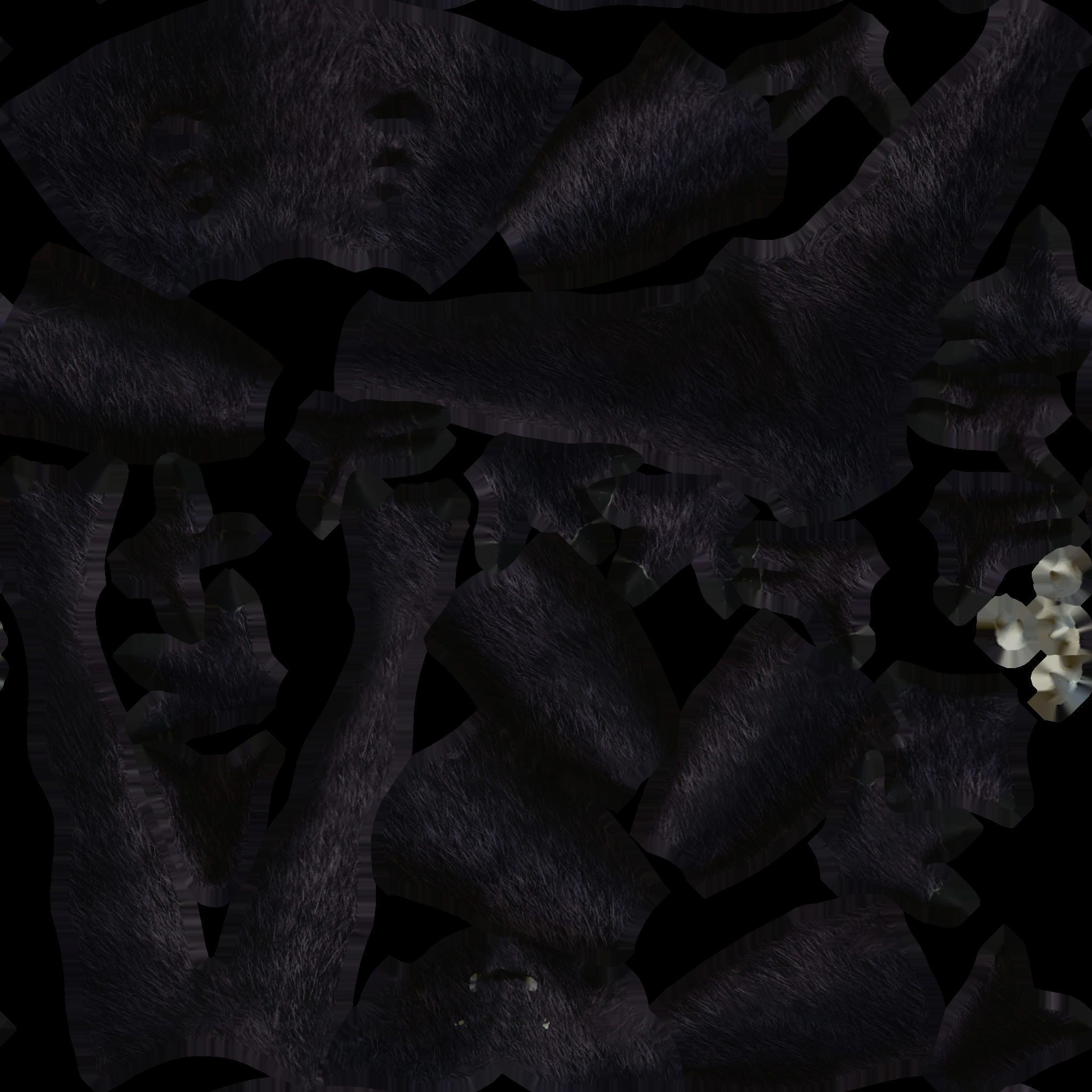 Mutant spider man Low-poly 3D model_5