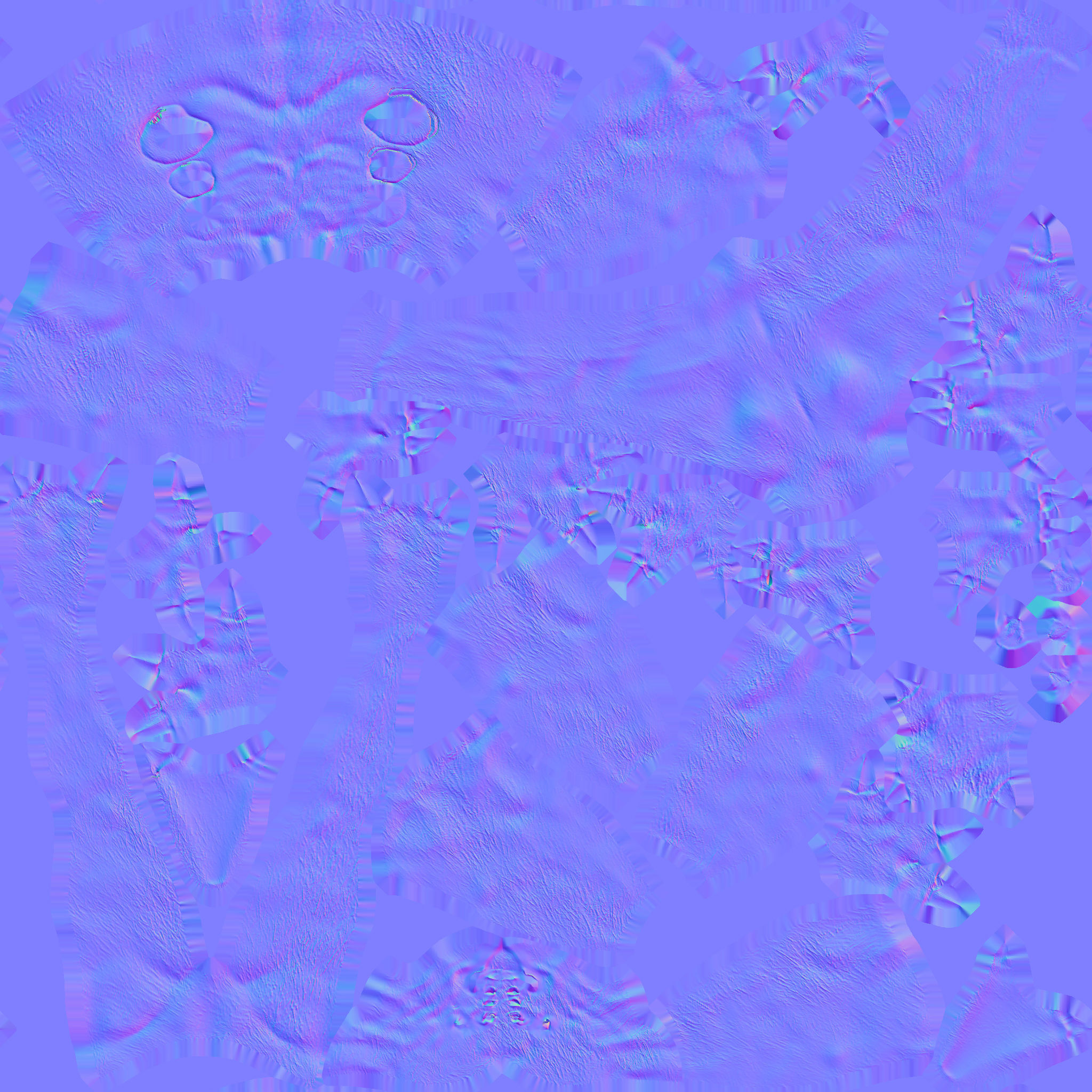 Mutant spider man Low-poly 3D model_7