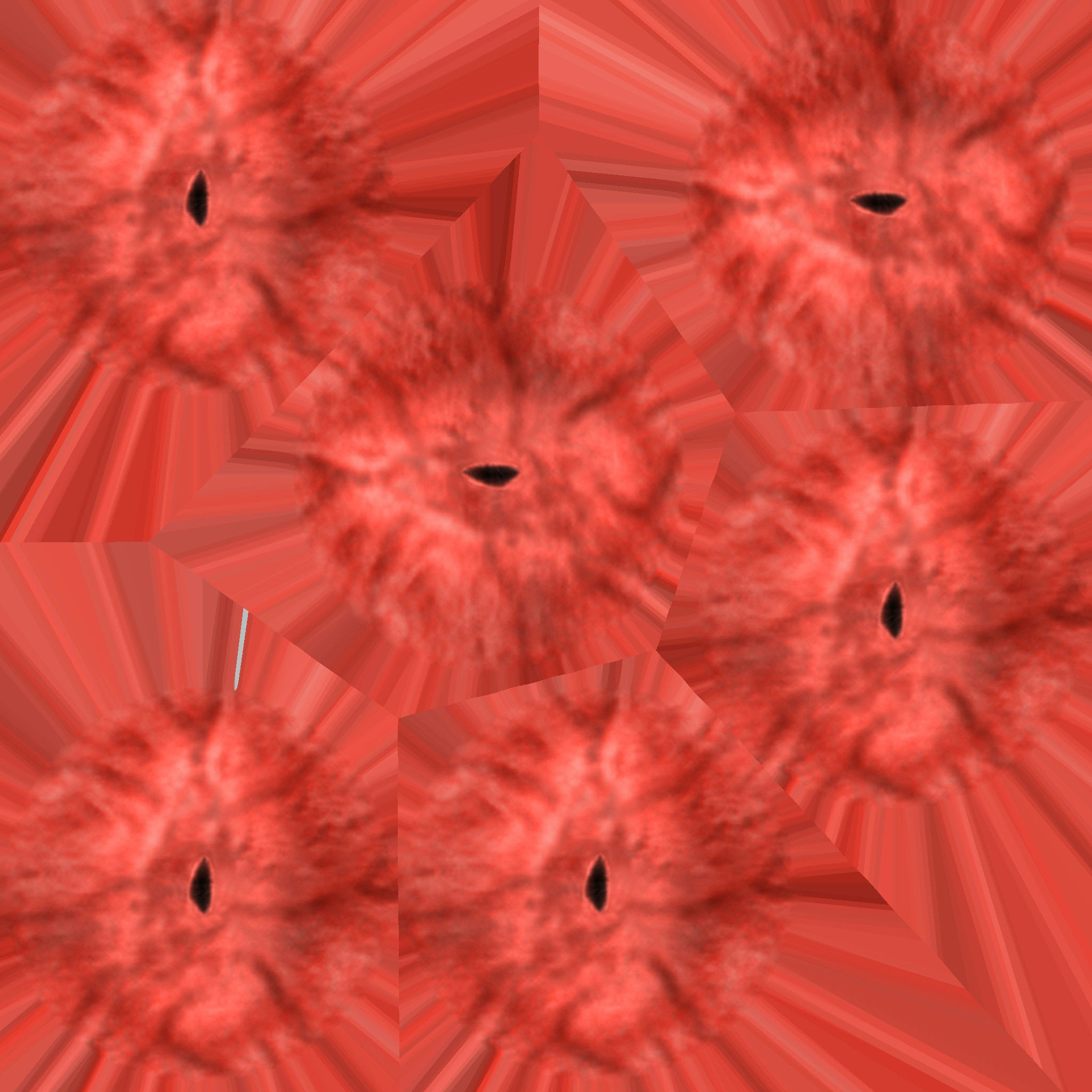 Mutant spider man Low-poly 3D model_14