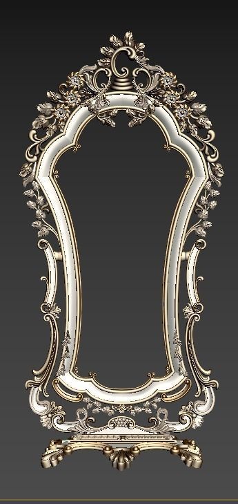 Decorative Ornamental 58 3D model_3