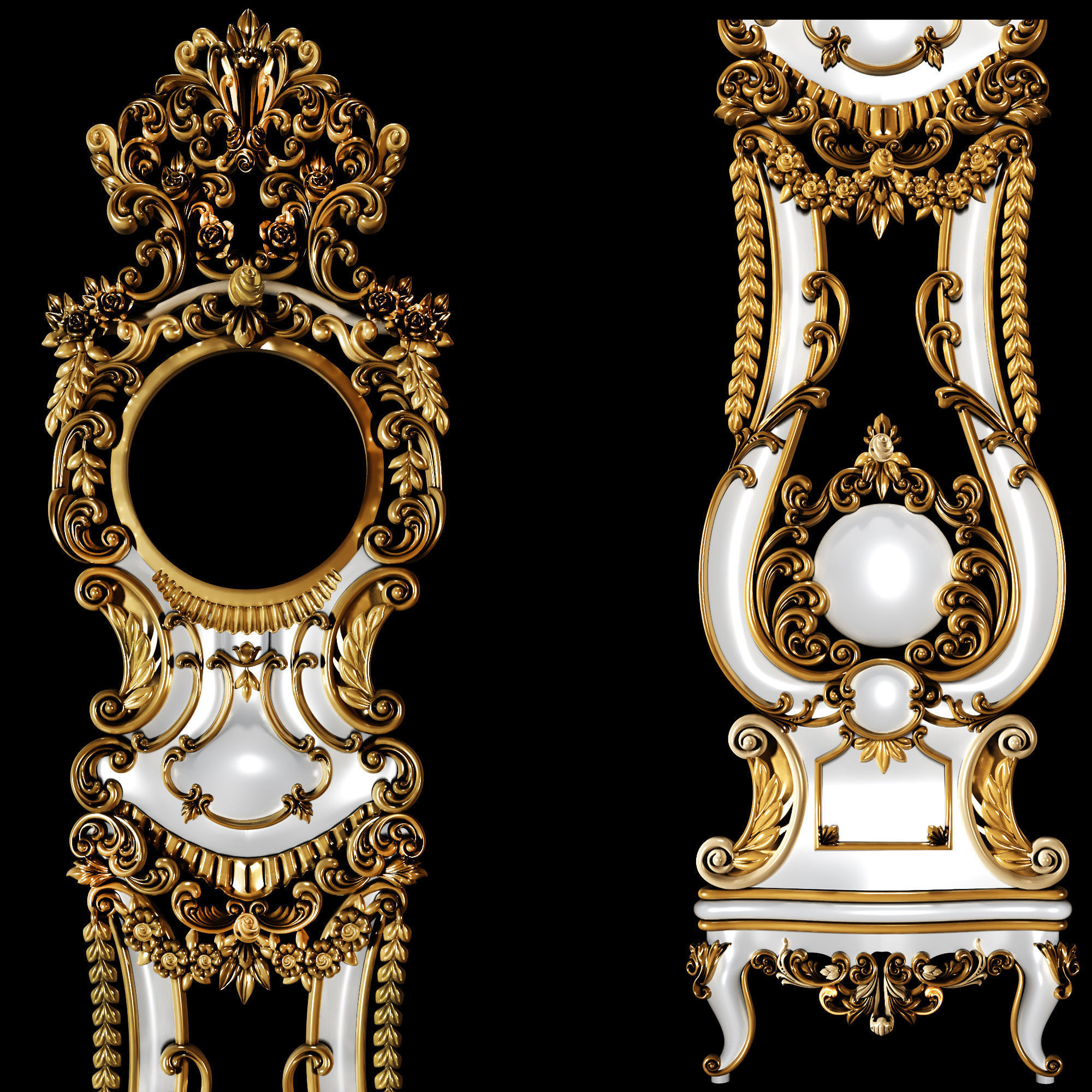 Decorative Ornamental 60 3D model_2