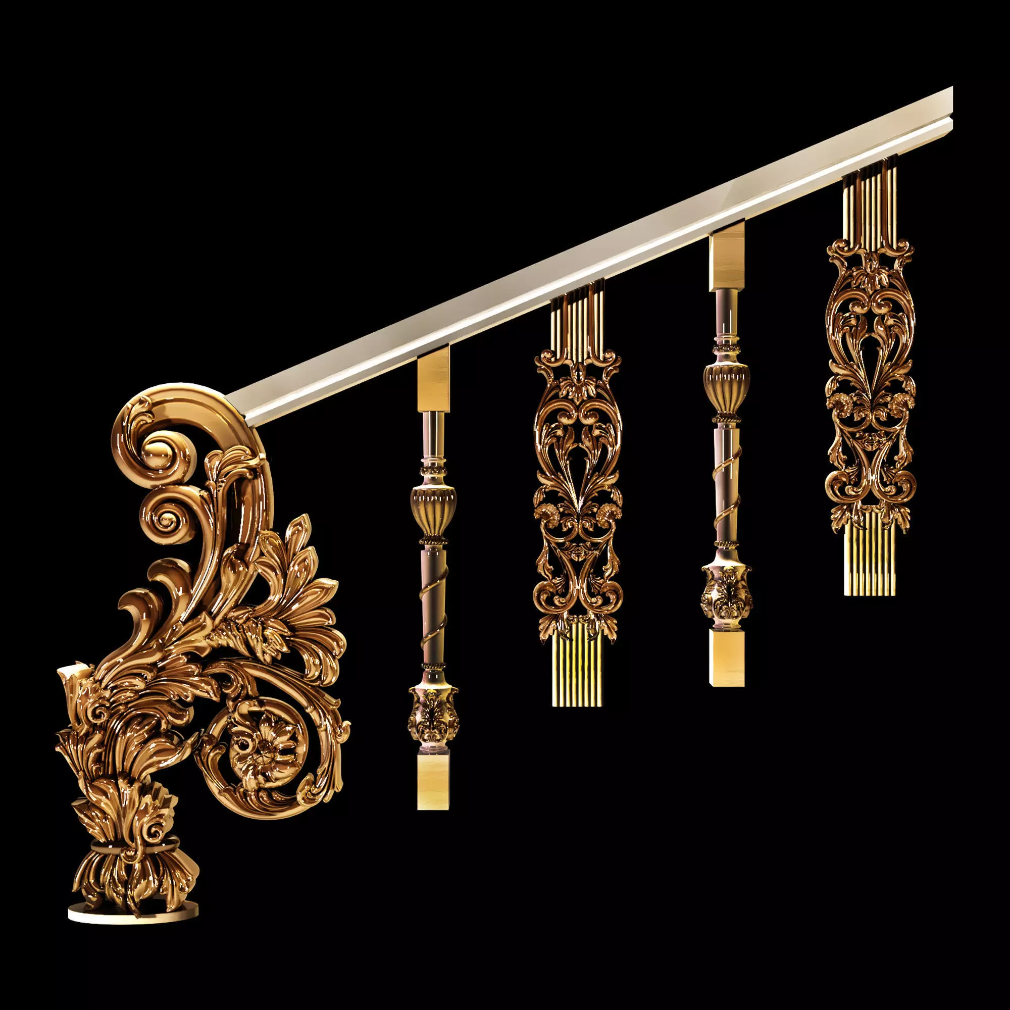 Decorative Ornamental 61 3D model