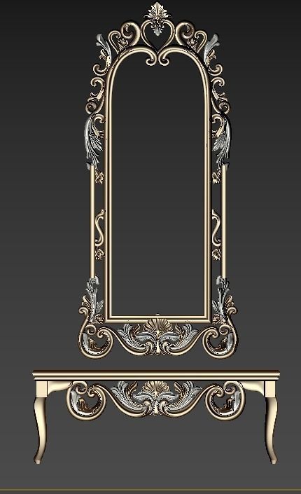 Decorative Ornamental 63 3D model_2