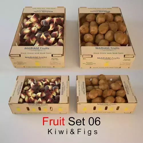 Fruit Set 06 3D model