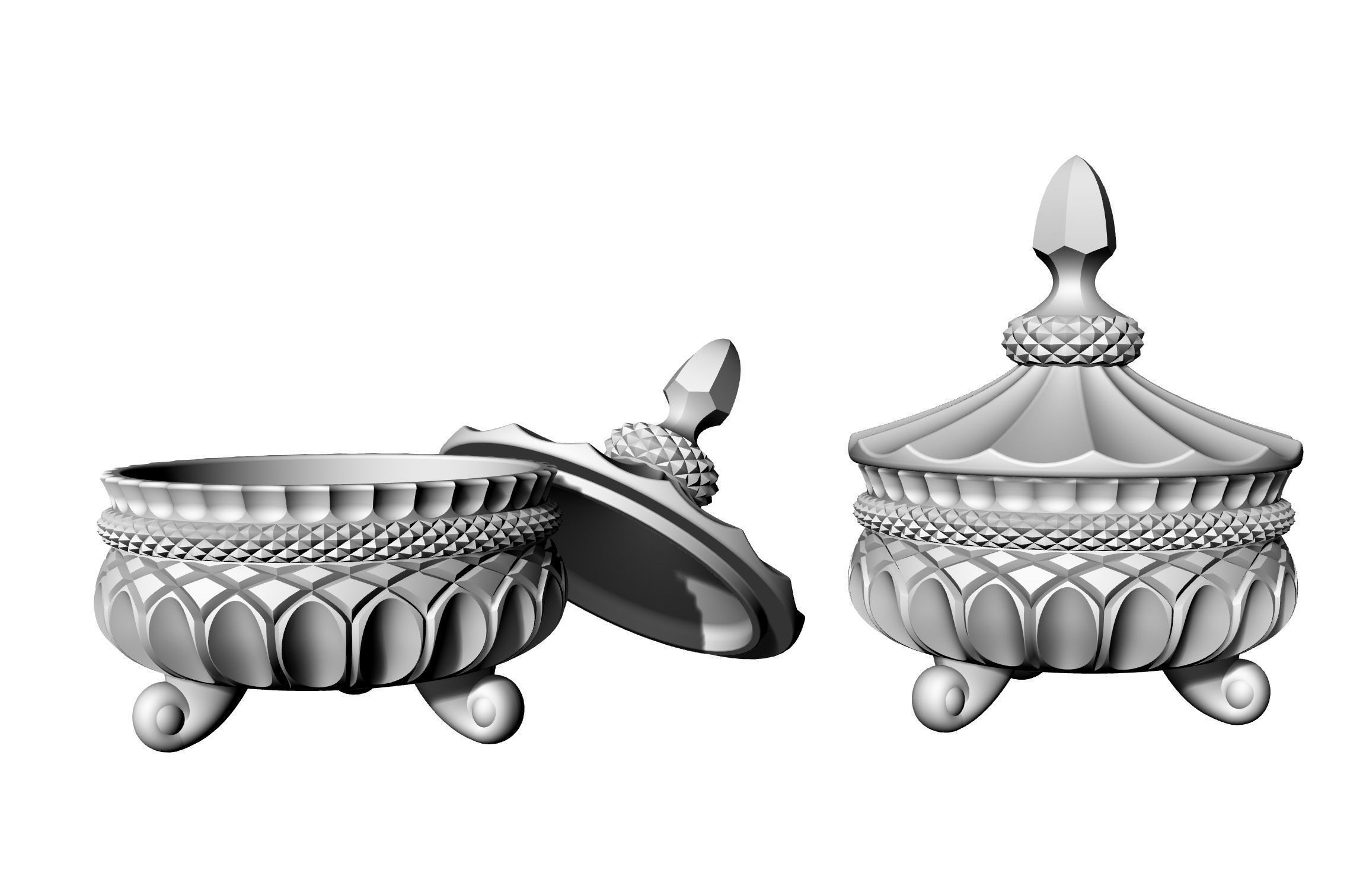 DECORE GLASS  BONBONAIRE 3D print model_7