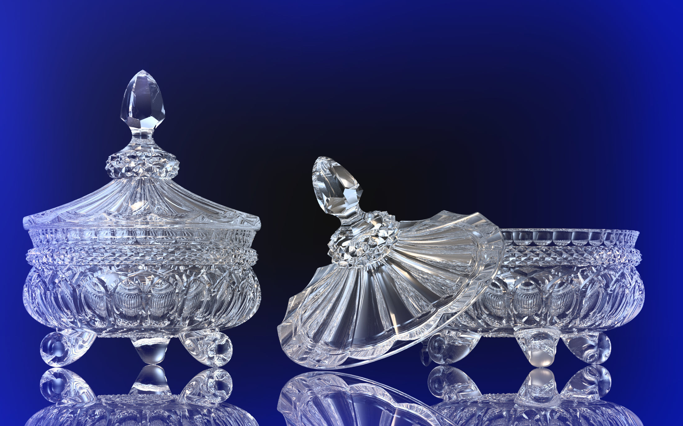 DECORE GLASS  BONBONAIRE 3D print model_1