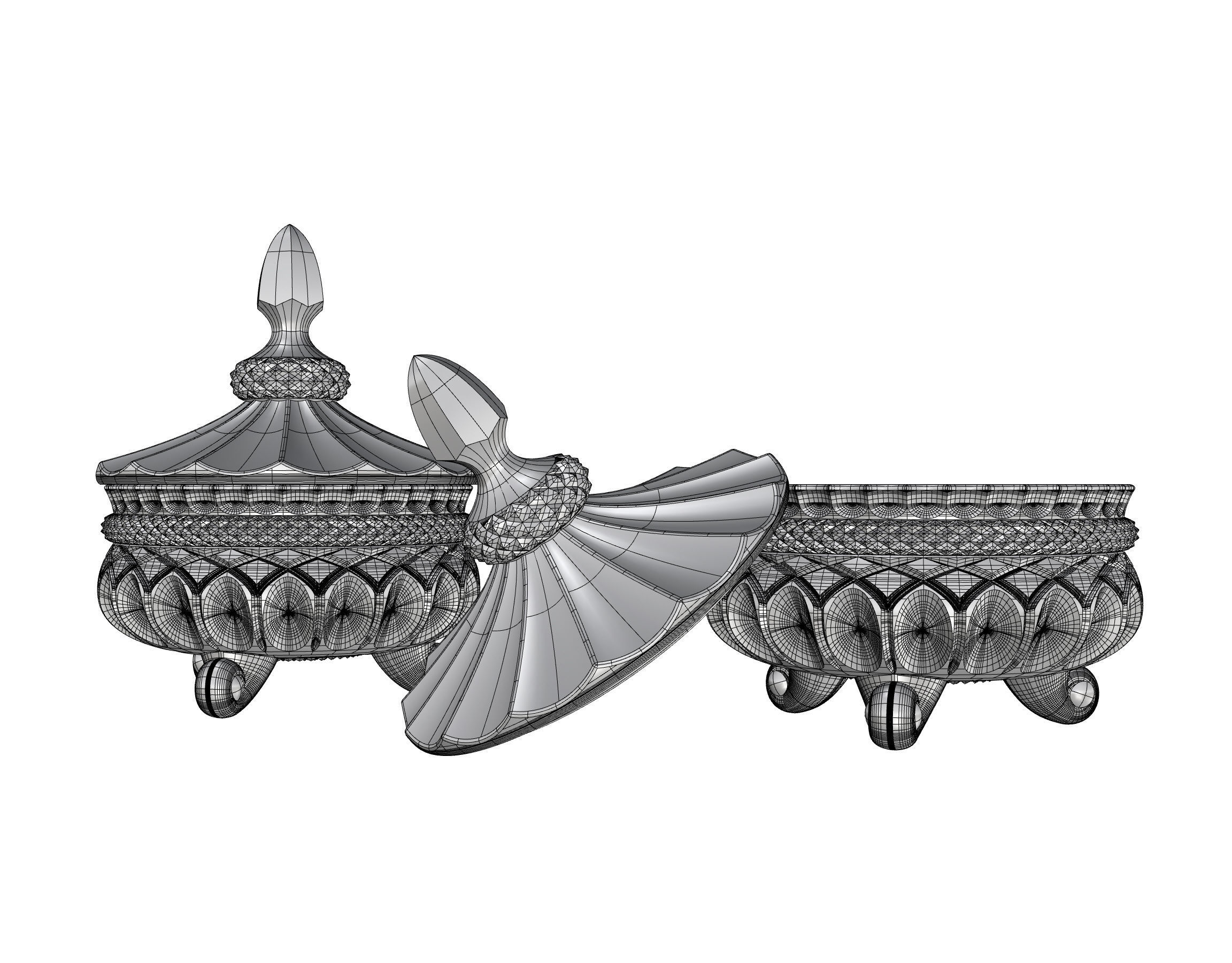 DECORE GLASS  BONBONAIRE 3D print model_6