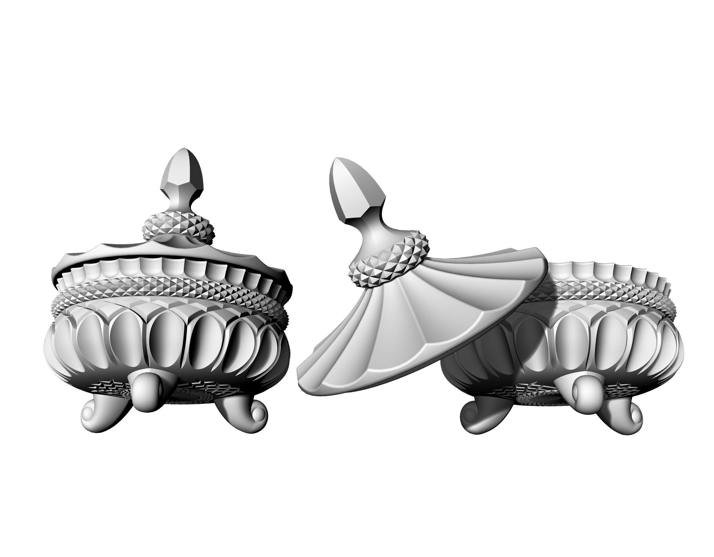 DECORE GLASS  BONBONAIRE 3D print model_5