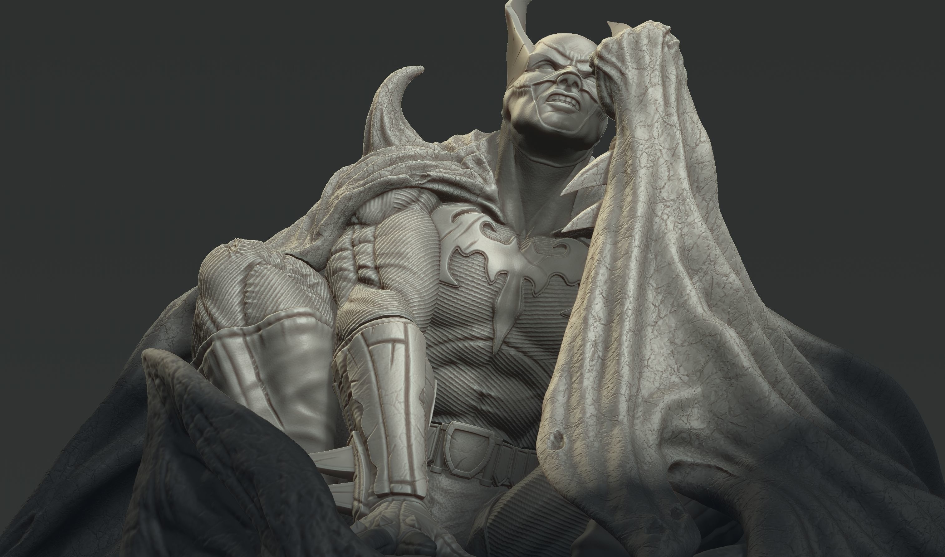 Batman Vs Goblin 3D print model_7