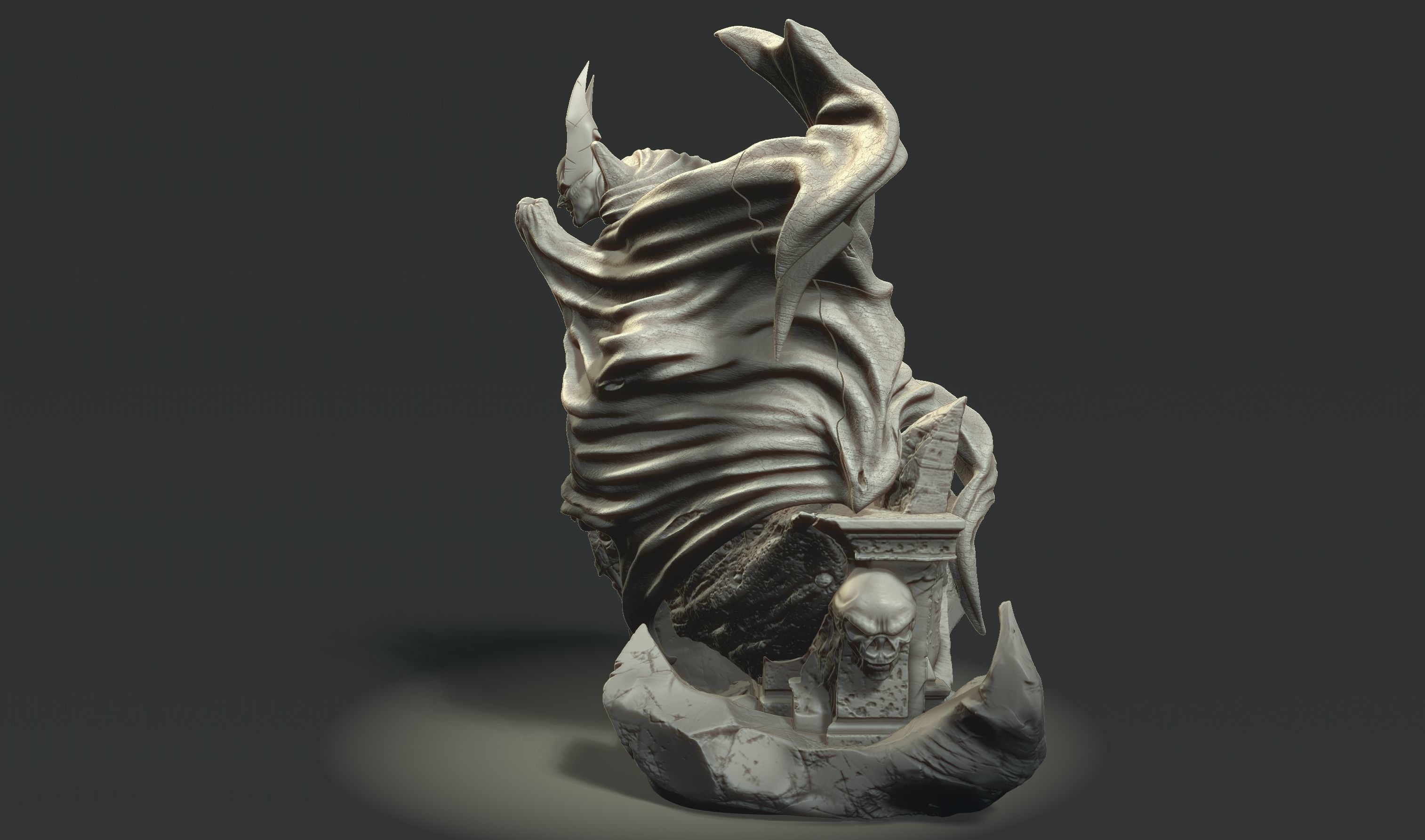 Batman Vs Goblin 3D print model_6