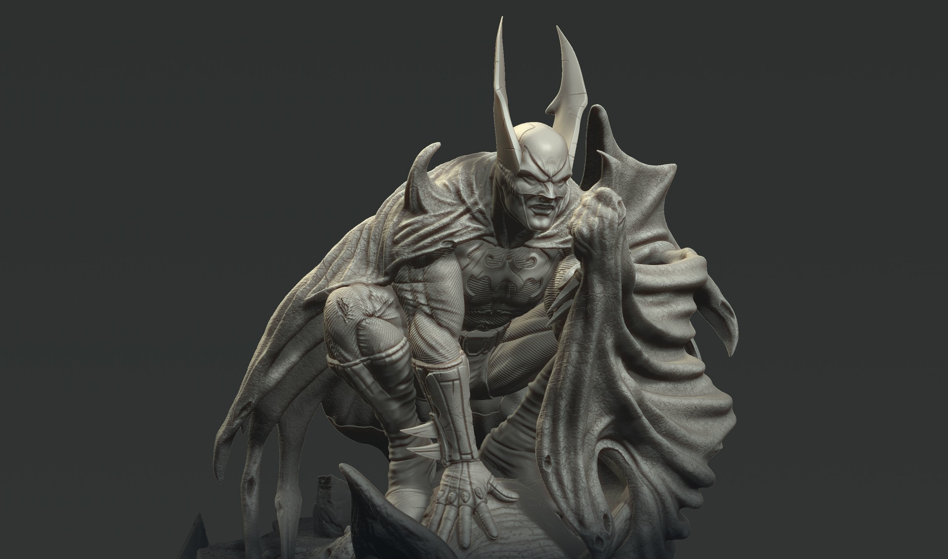 Batman Vs Goblin 3D print model_1