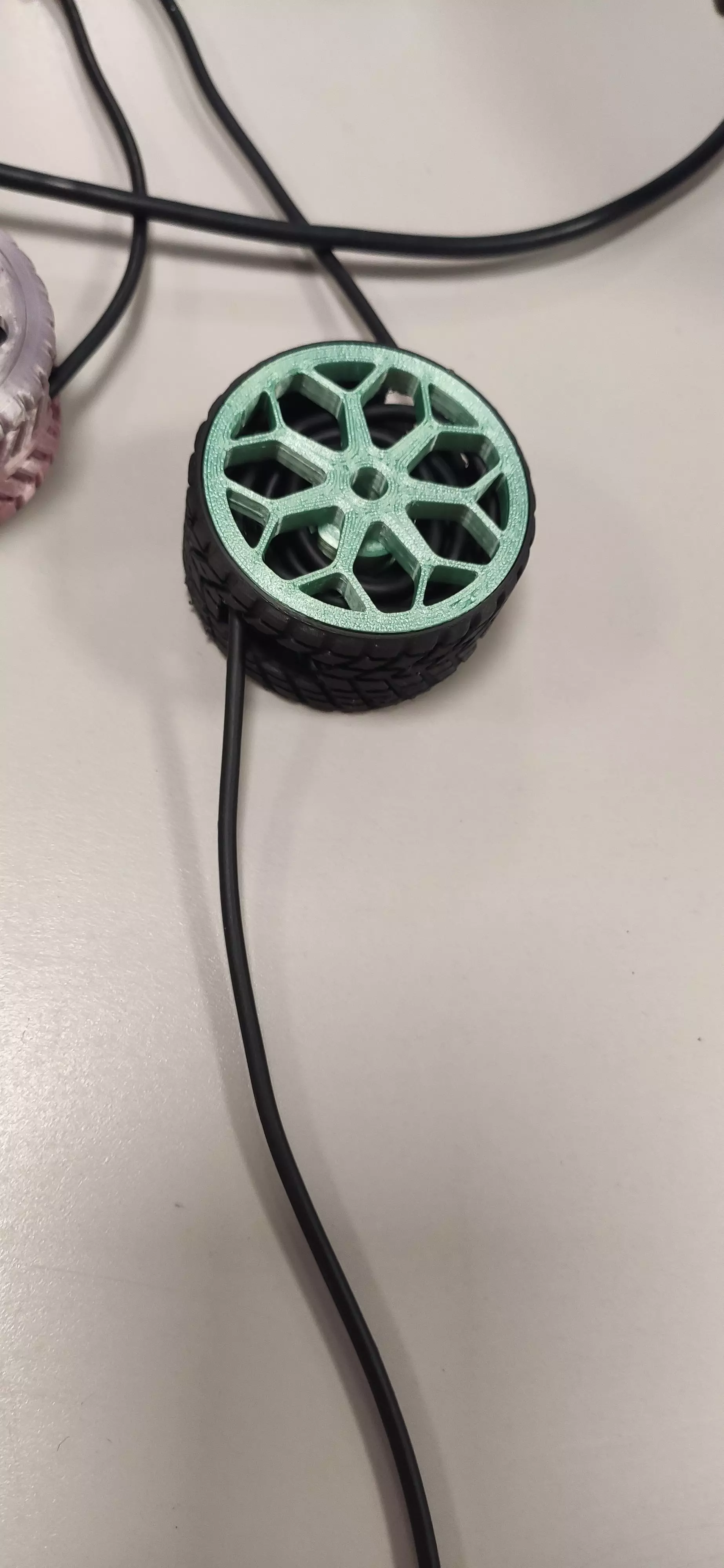 USB cable winder 3D print model