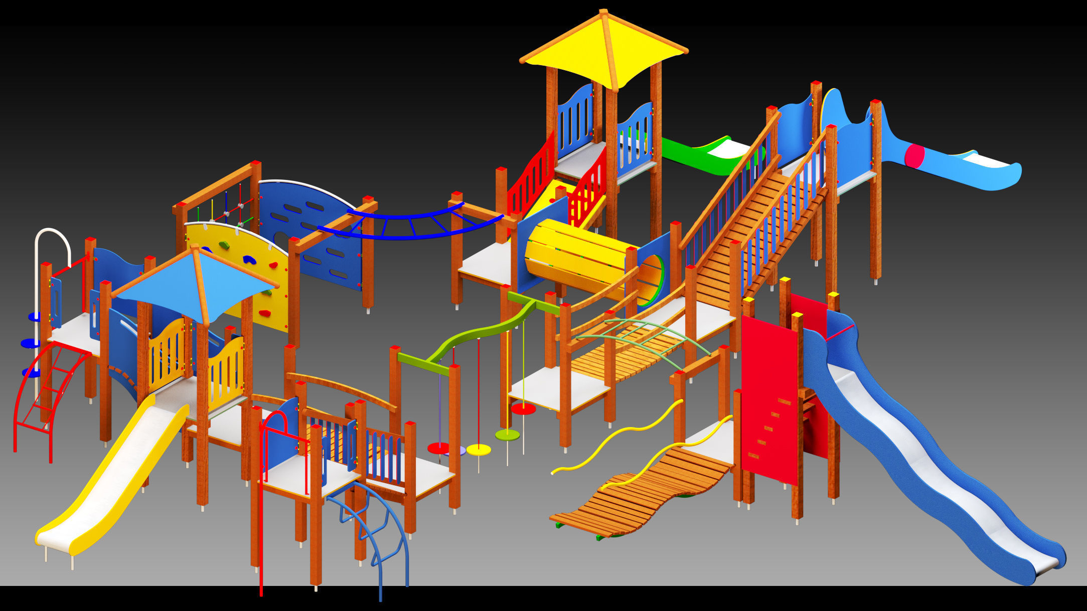 51 Funfair Objects- Vol 02- High detail 3d models 3D model_7