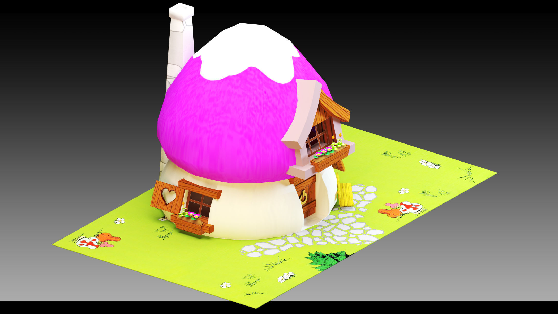 51 Funfair Objects- Vol 02- High detail 3d models 3D model_11