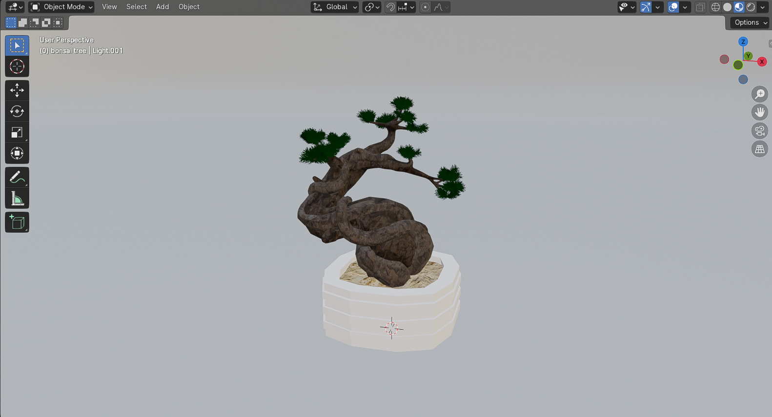 Bonsai 3D model_12