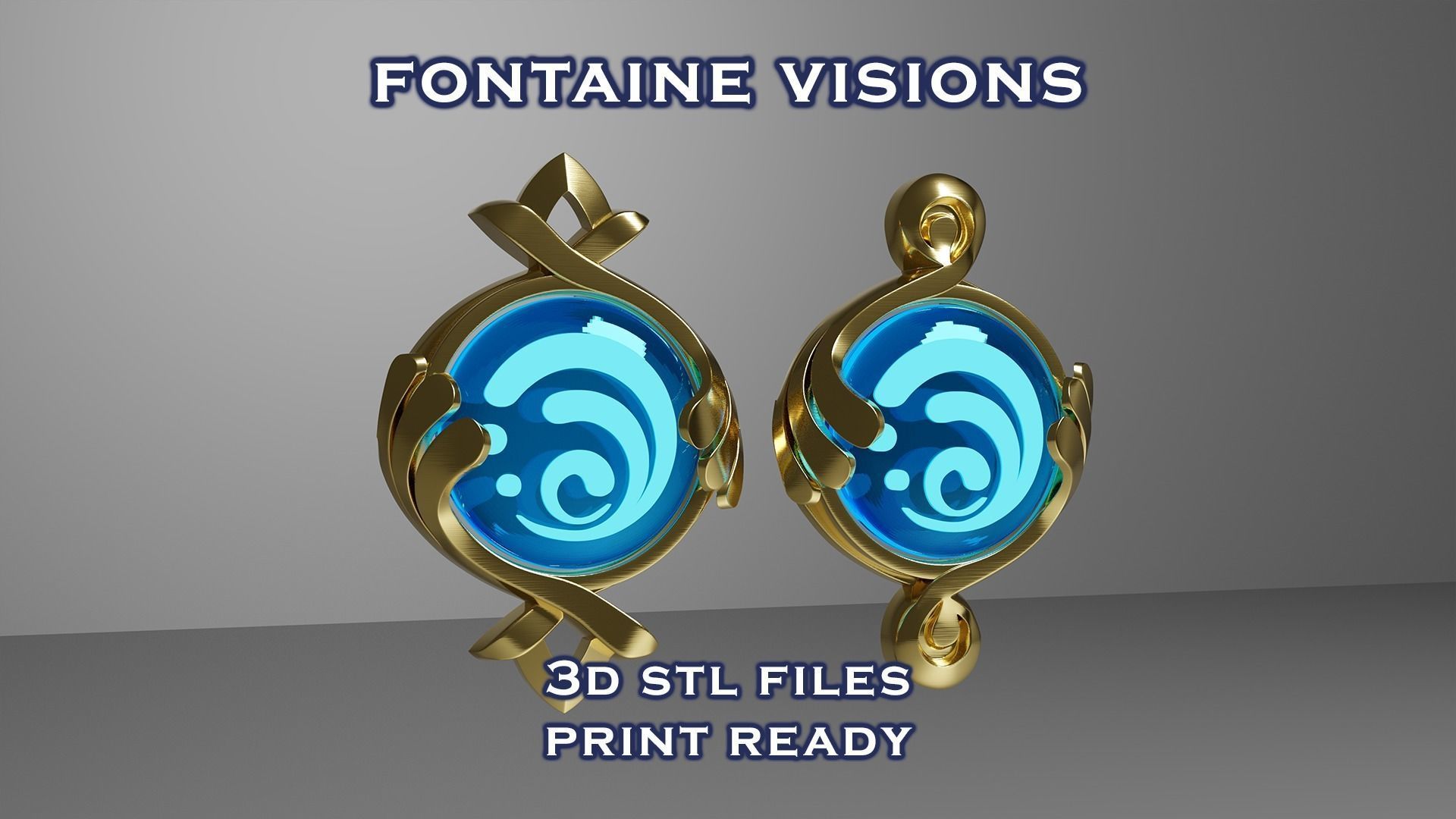 Fontaine Vision Set Pneuma And Ousia Genshin Impact 3D Model 3D Fontaine Vision Set Pneuma And Ousia Genshin Impact 3d Model 3a1cb47369