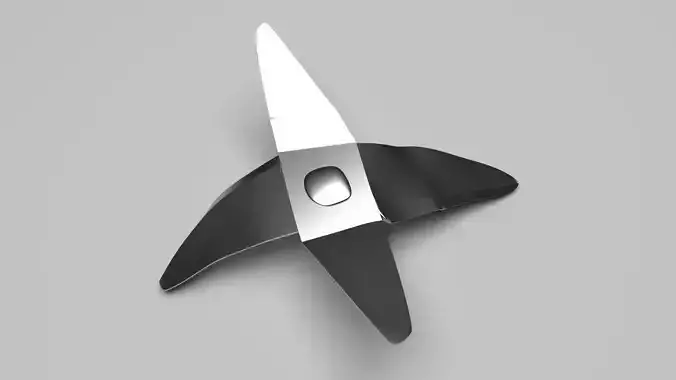 Blender Knife 3D model